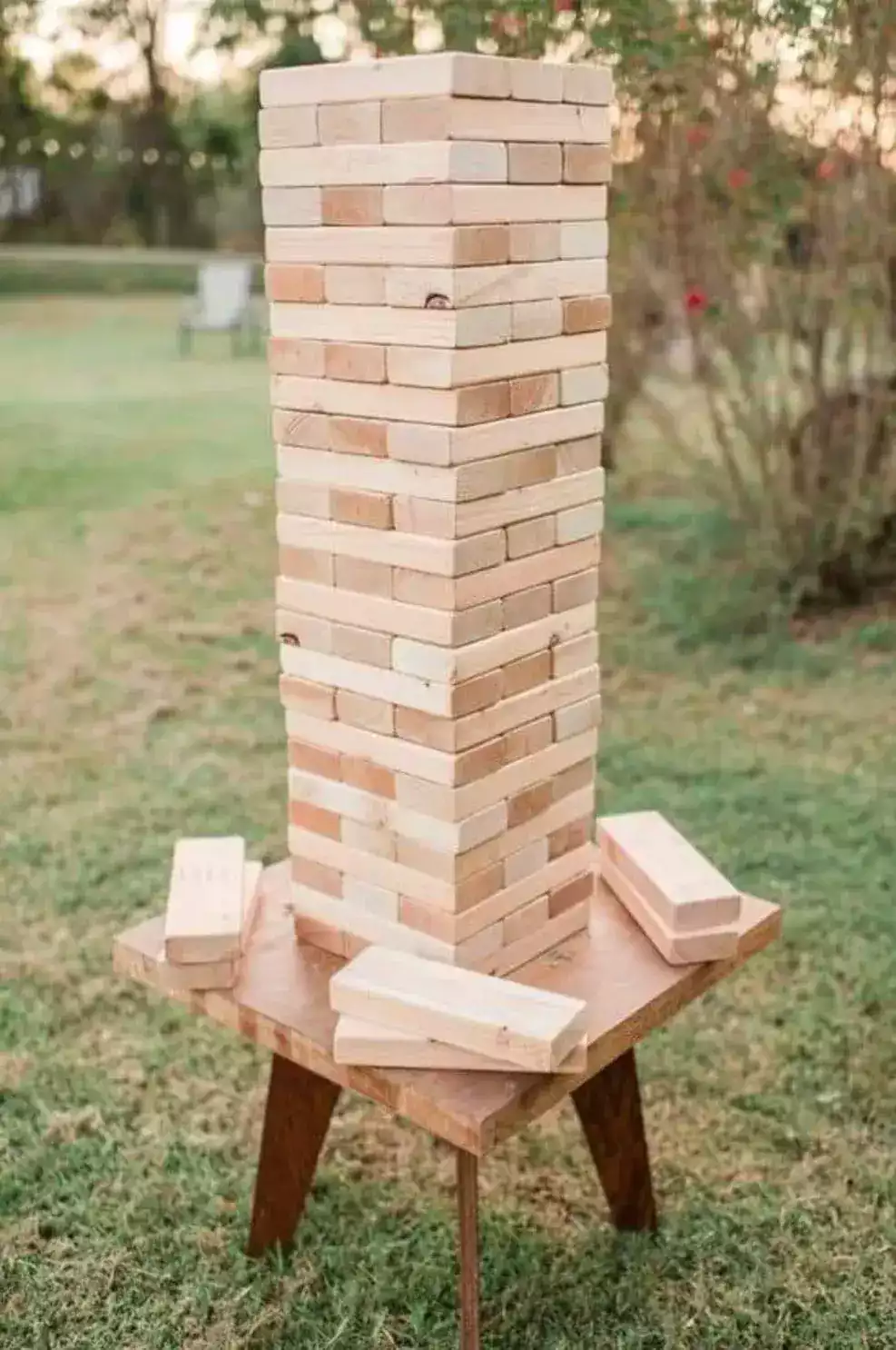 Location jeux en bois Jenga